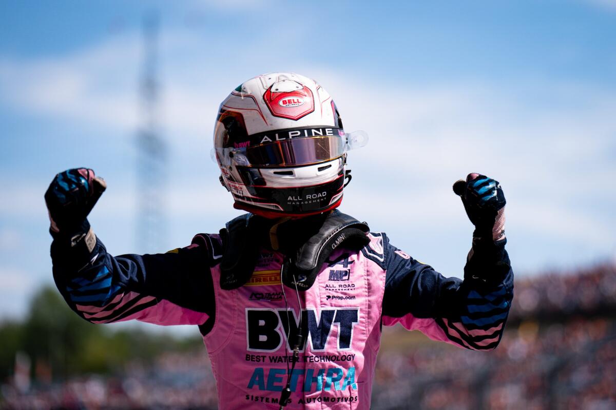 Minì trionfa all'Hungaroring e dedica la vittoria a Luca Costantino - 