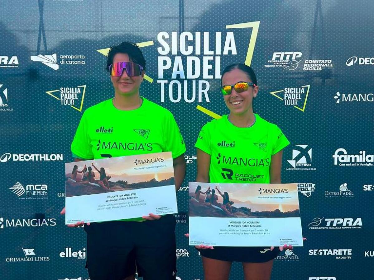 Sicilia Padel Tour: trionfo palermitano e festa sportiva al Mangia’s Resort di Sciacca - 