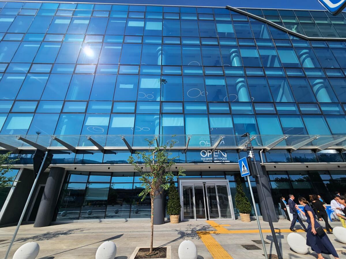 Adr inaugura 'Open-Fco Smart Workplace' a Fiumicino: centro direzionale per 600 persone e 16.000 m² - 
