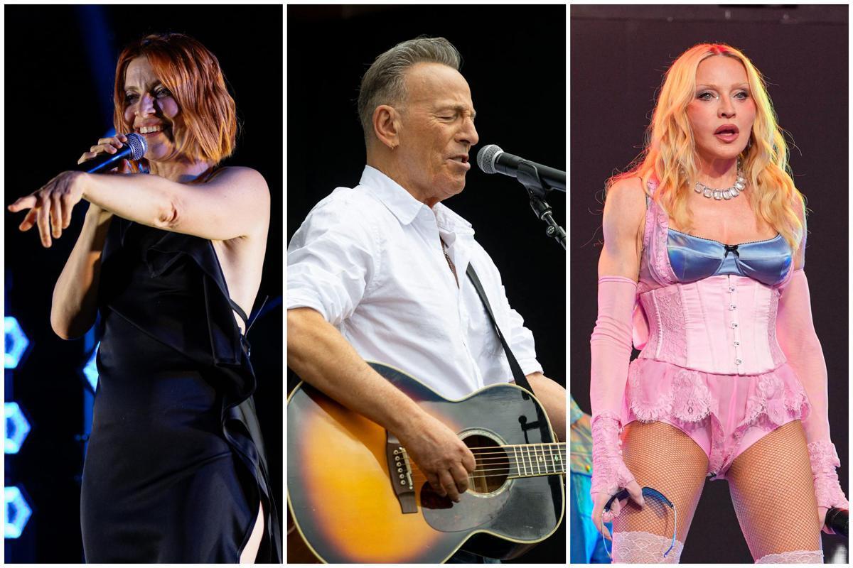 Da Noemi a Springsteen e Madonna, quando il palco ‘tradisce’ le star - 