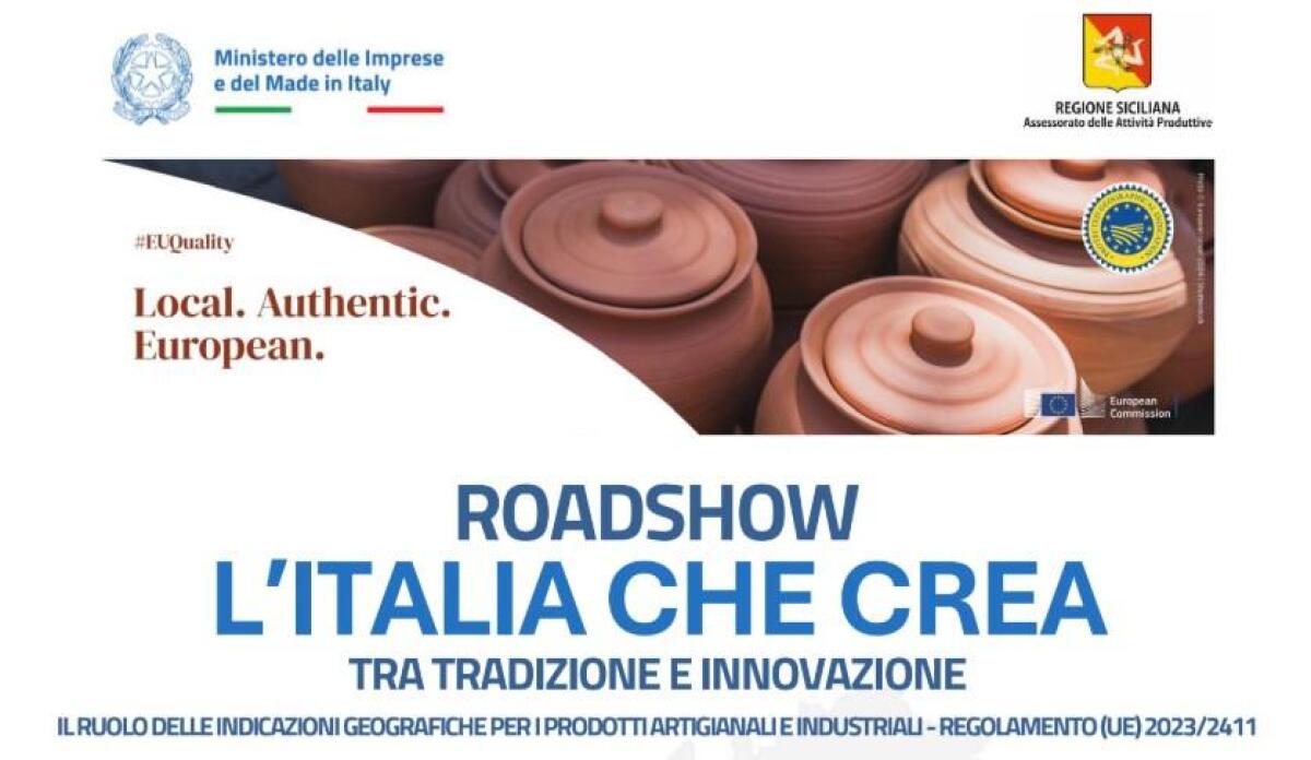 A Palermo il roadshow ‘L’Italia che crea’: opportunità per imprese e IGP con il nuovo Regolamento UE - 