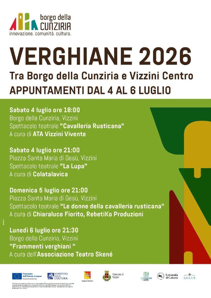 Locandina Verghiane 2026