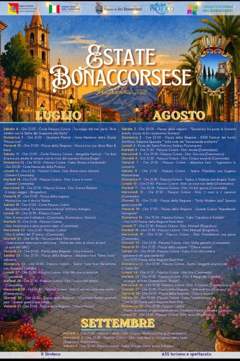 Locandina Estate Bonaccorsese