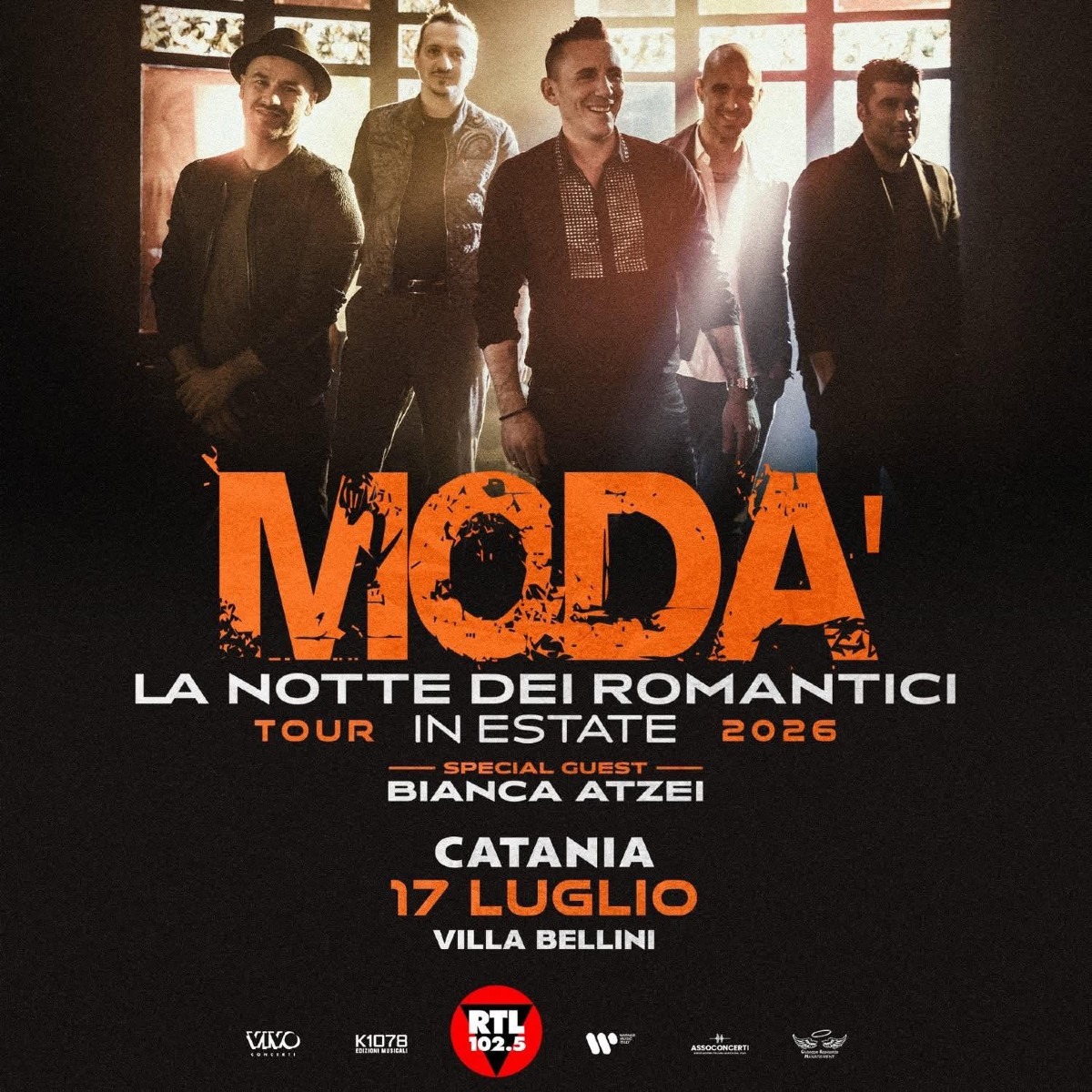 Locandina Modà e Bianca Atzei