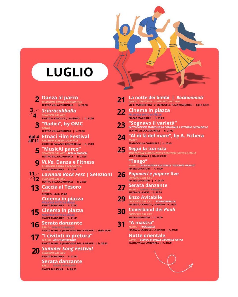 Programma Estate ad Aci Sant'Antonio