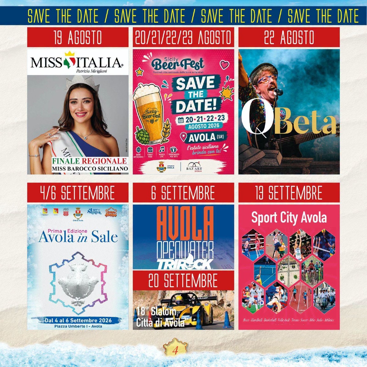 Programma completo Estate Avolese