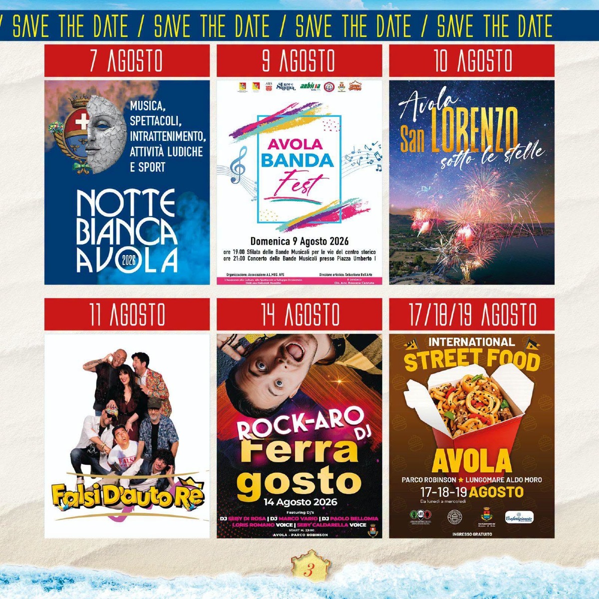 Programma completo Estate Avolese