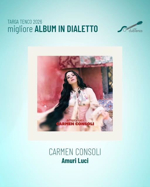 Locandina miglior album Carmen Consoli 