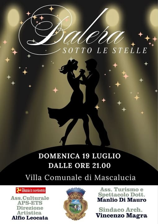 Locandina Balera sotto le stelle 2026