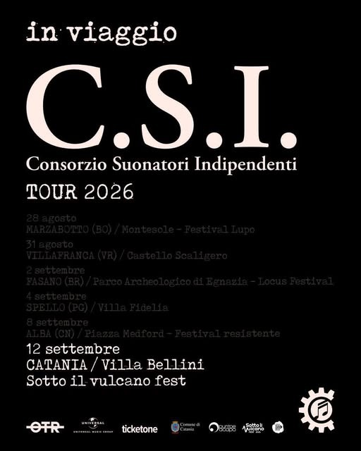 Locandina CSI a Catania