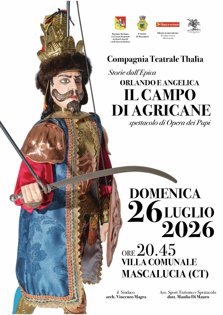Locandina Opera dei Pupi a Mascalucia