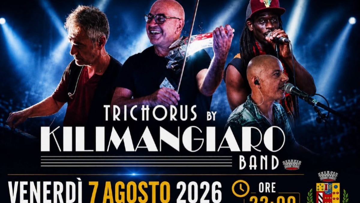 A Oliveri la 'Trichorus by Kilimangiaro Band': concerto in Piazza Roma il 7 agosto - 