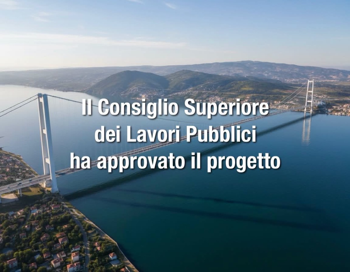 Ponte sullo Stretto: il Consiglio Superiore approva il progetto e apre la strada alla progettazione esecutiva - Credit Foto Ponte sullo Stretto di Messina