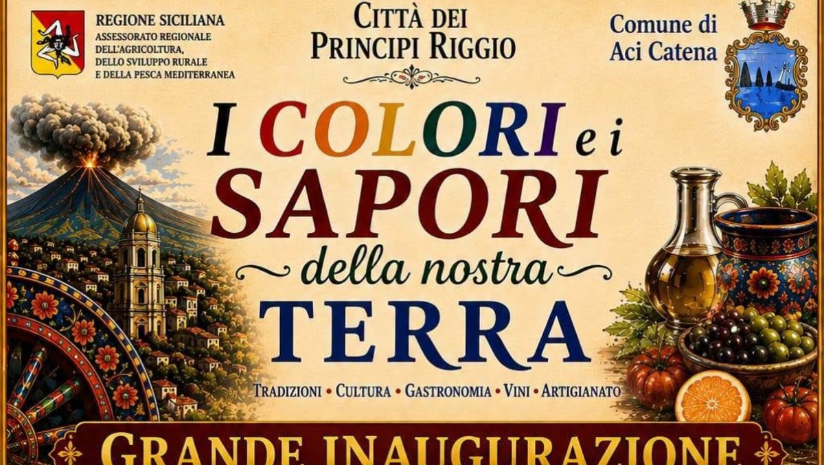 Ad Aci Catena apre "I COLORI e i SAPORI della nostra TERRA": tradizione, enogastronomia e artigianato in festa - 