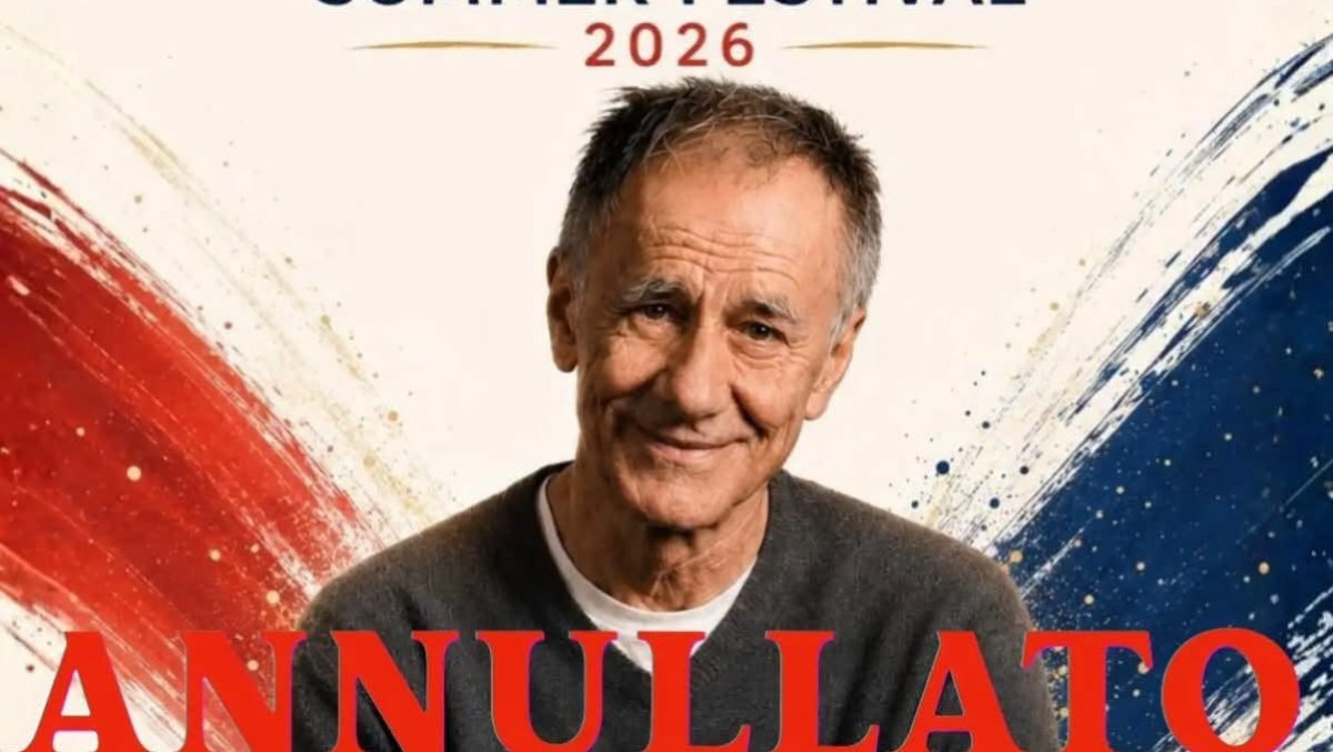 Roberto Vecchioni annulla il concerto a Letojanni: stop per motivi di salute