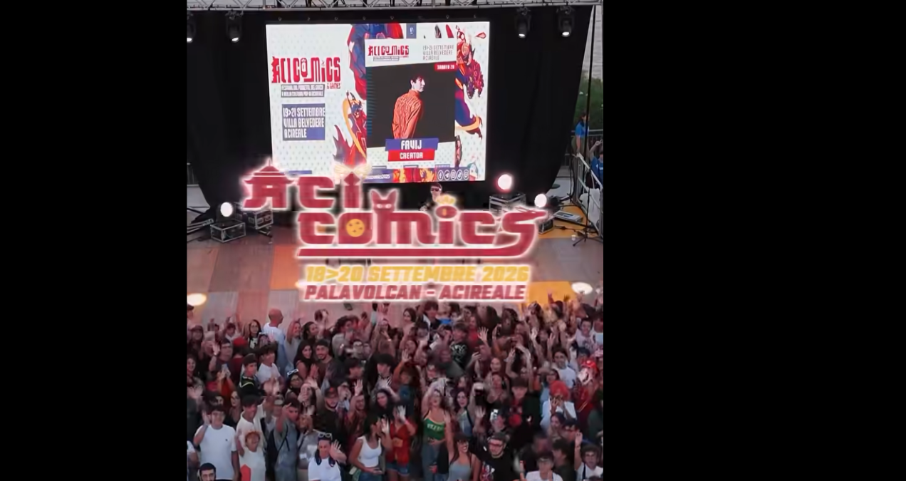 Aci Comics & Games 2026 si trasferisce al PalaVolcan di Acireale: date, novità e biglietti - 