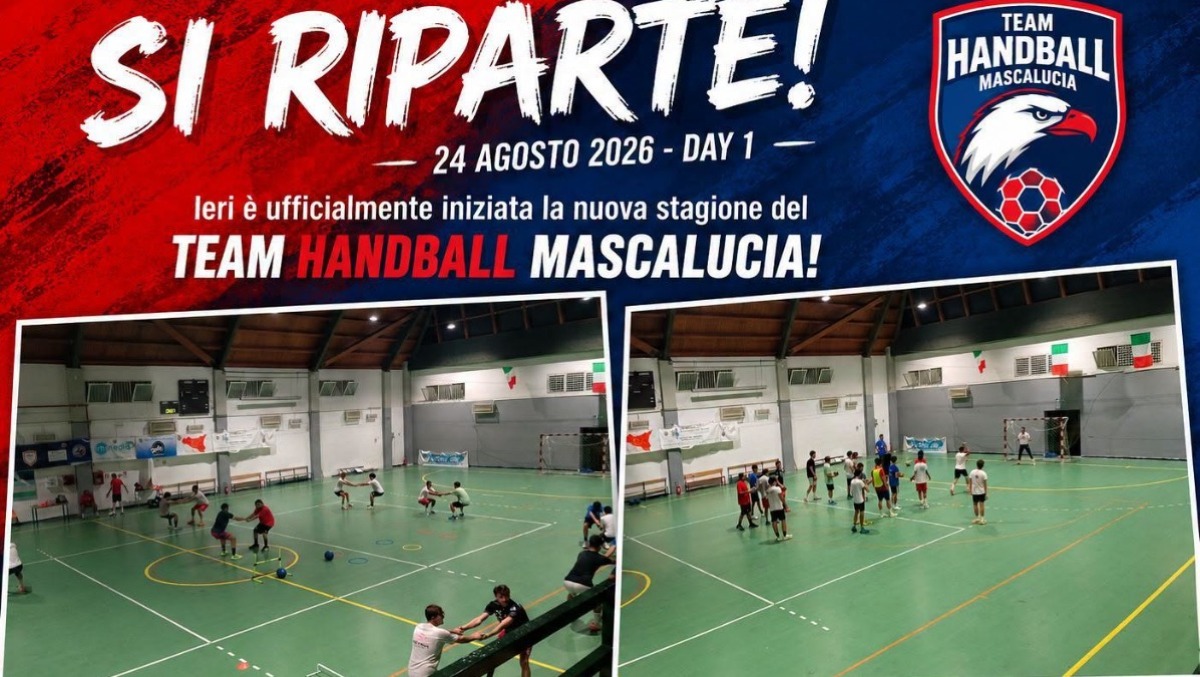 Team Handball Mascalucia: al via la stagione 2026 sotto la guida del neo coach Amin - Credit Foto Team Handball Mascalucia