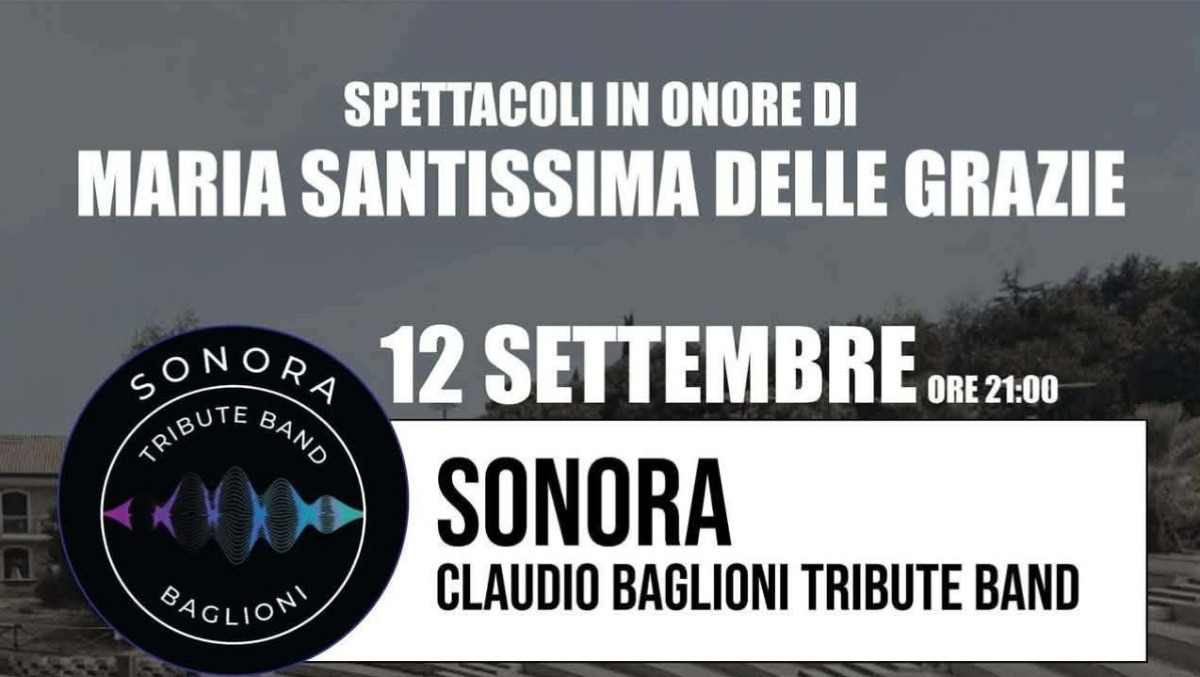 Tremestieri Etneo celebra la Madonna delle Grazie: tribute a Baglioni, comicità e magia all'anfiteatro - 
