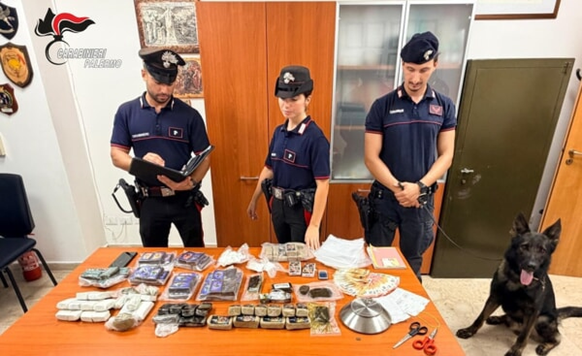 Arresto allo Zen: sequestrati oltre 9 kg di hashish e 218 g di cocaina - 