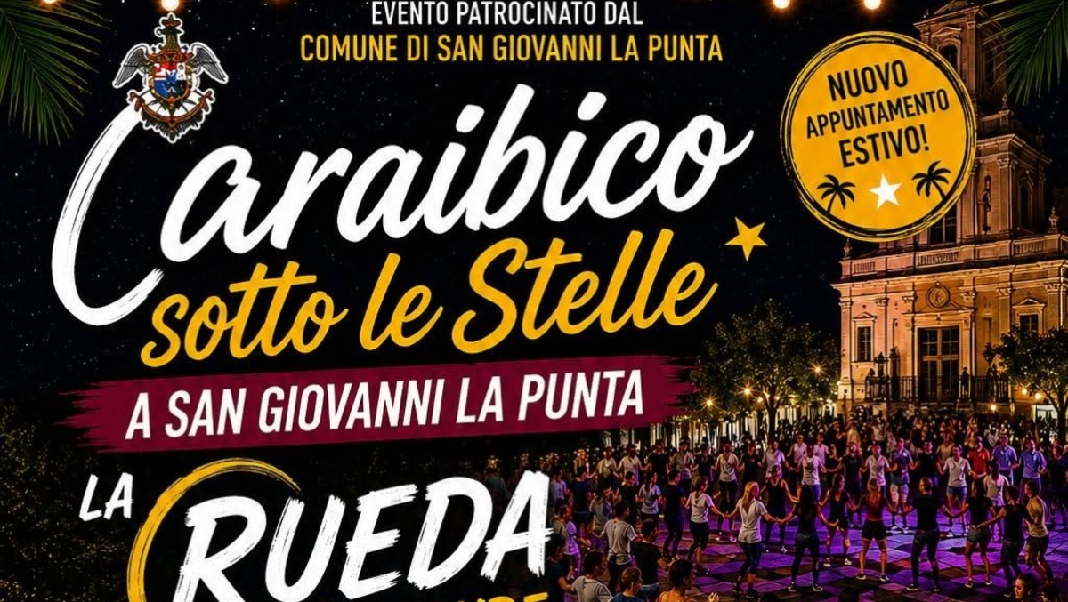 San Giovanni La Punta: 'Caraibico sotto le stelle' e la rueda di ballo più grande - 