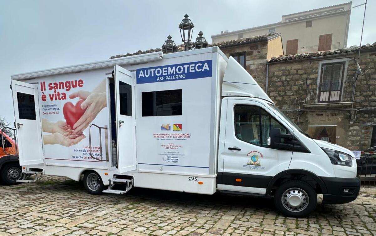 Carenza di donatori: l’autoemoteca dell’ASP Palermo all’Ingrassia e al Cimino per quattro giornate - 