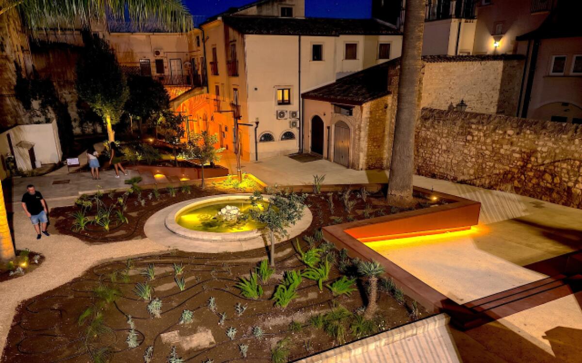 Ragusa: inaugurato il nuovo giardino di piazzetta Monsignor Tidona nel giorno di San Giovanni Battista - 