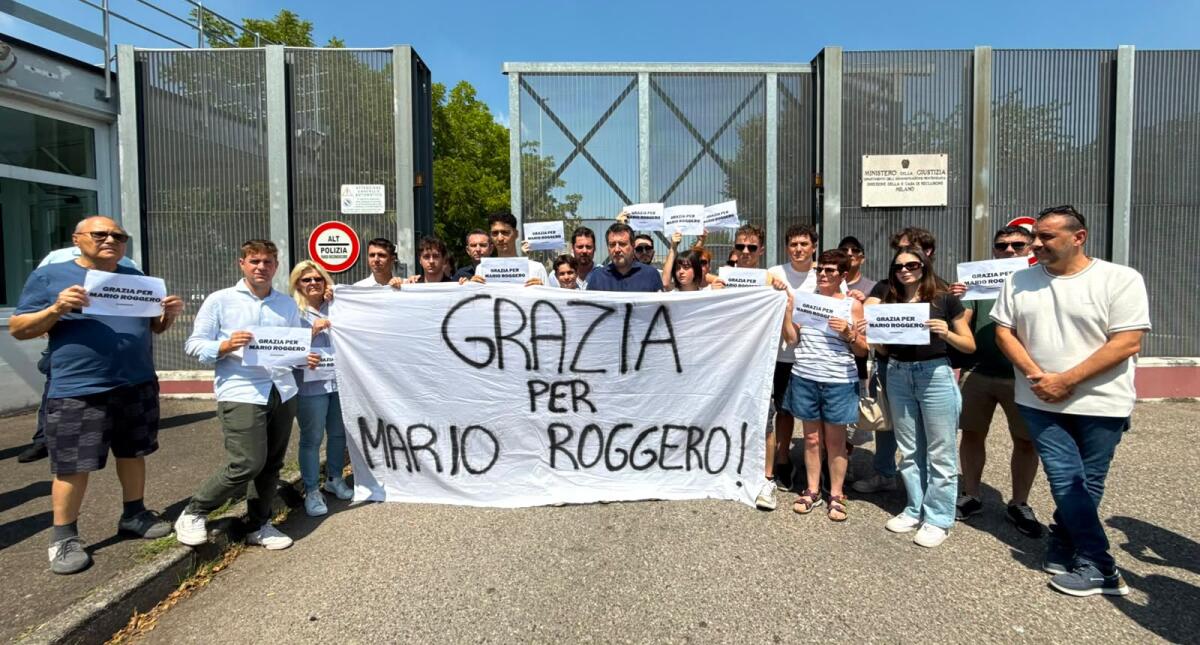 Salvini visita Roggero a Bollate: promessa di aiuto per le spese legali e proposta di stop ai risarcimenti - 