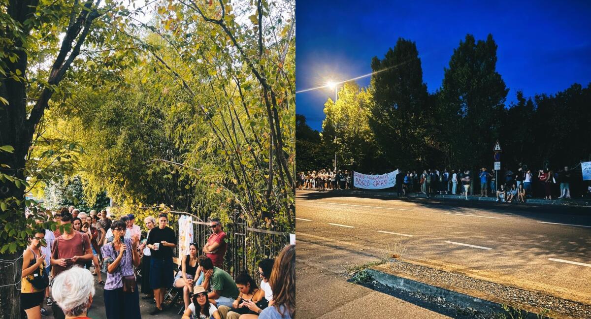 A Reggio Emilia si oppongono al nuovo Conad: 15° giorno di presidio per salvare il bosco Ospizio - 