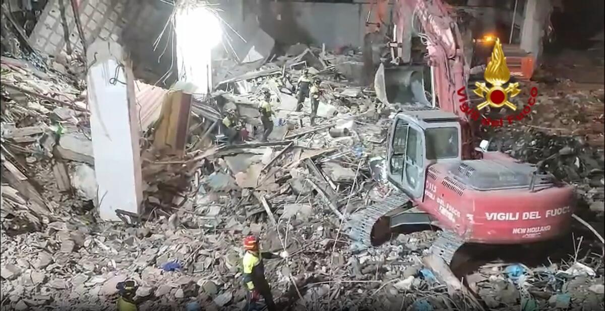 Messina, crollo nella palazzina di Pistunina: recuperata la quarta vittima, restano due dispersi - 
