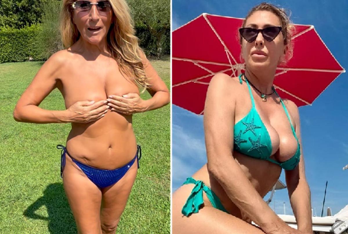 In topless sui social, la solidarietà di Jo Squillo a Sabrina Salerno: unite contro gli haters - 