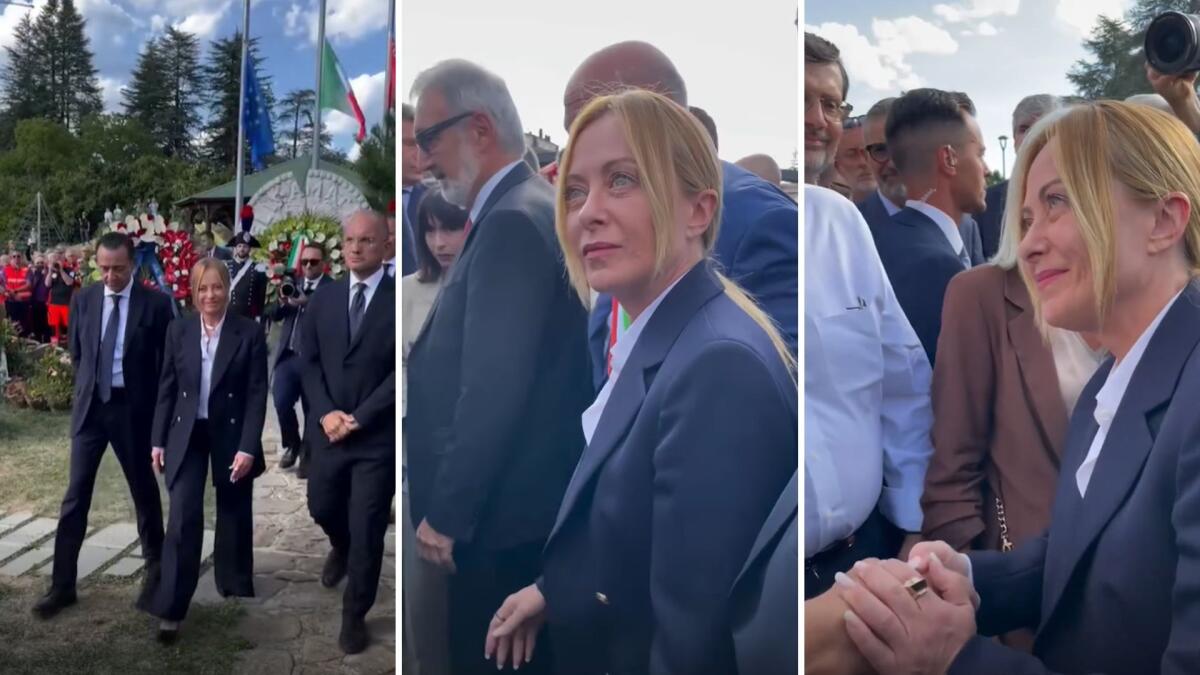 Meloni ad Amatrice, dieci anni dopo il sisma: incontro con le famiglie e corona d'alloro - 
