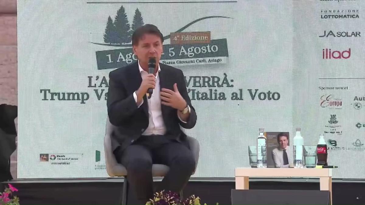 Conte: "Non votiamo il sostegno militare all'Ucraina" - Video - 
