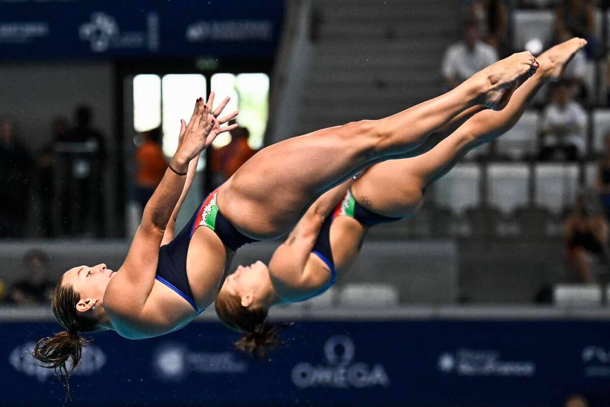Pellacani cinquina d'oro agli Europei, trionfa con Pizzini nel sincro dal trampolino - 