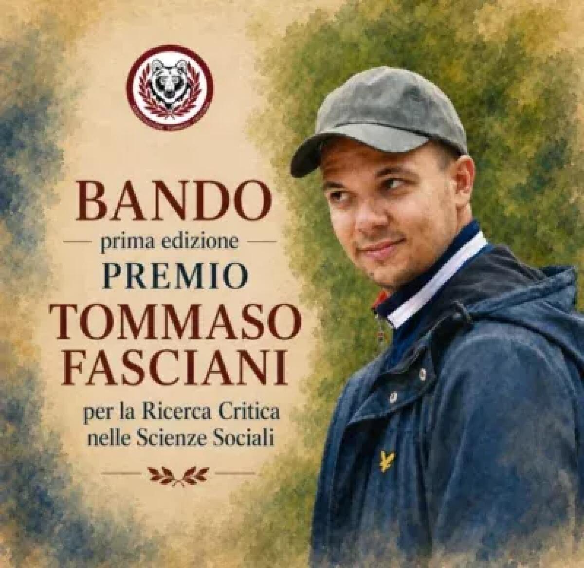 Premio Tommaso Fasciani 2026: bando per tesi di dottorato sulla ricerca critica nelle scienze sociali - 