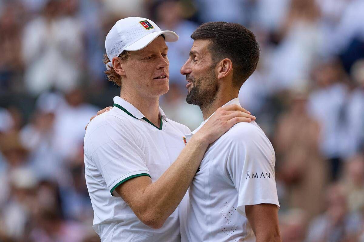Djokovic esalta Sinner: "Tutto merito dello sci, mi rivedo in lui" - 