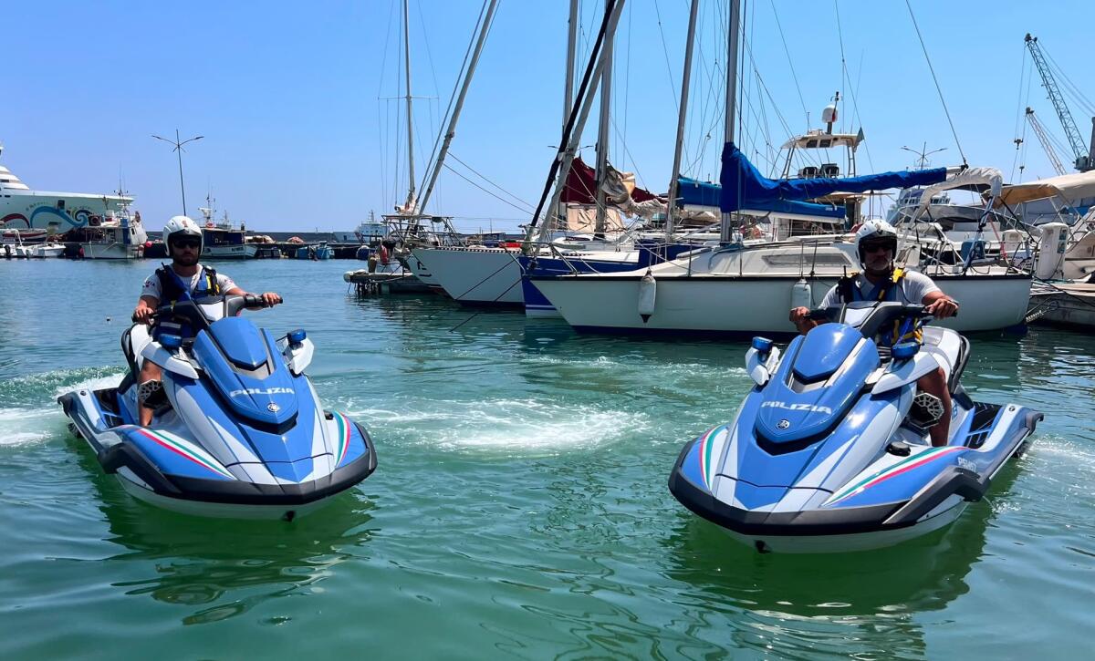 Catania, due nuove moto d’acqua alla Polizia per potenziare pattugliamento e soccorso in mare - 