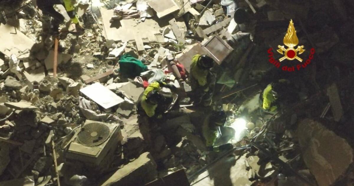 Crollo a Messina: proseguono ricerche dei tre dispersi, tre indagati per omicidio colposo - 