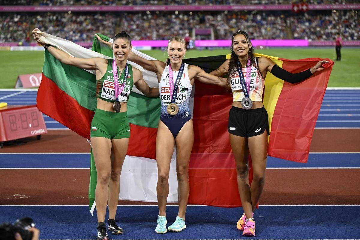 Europei atletica, terzo oro azzurro a Birmingham: Derkach trionfa nel triplo - 