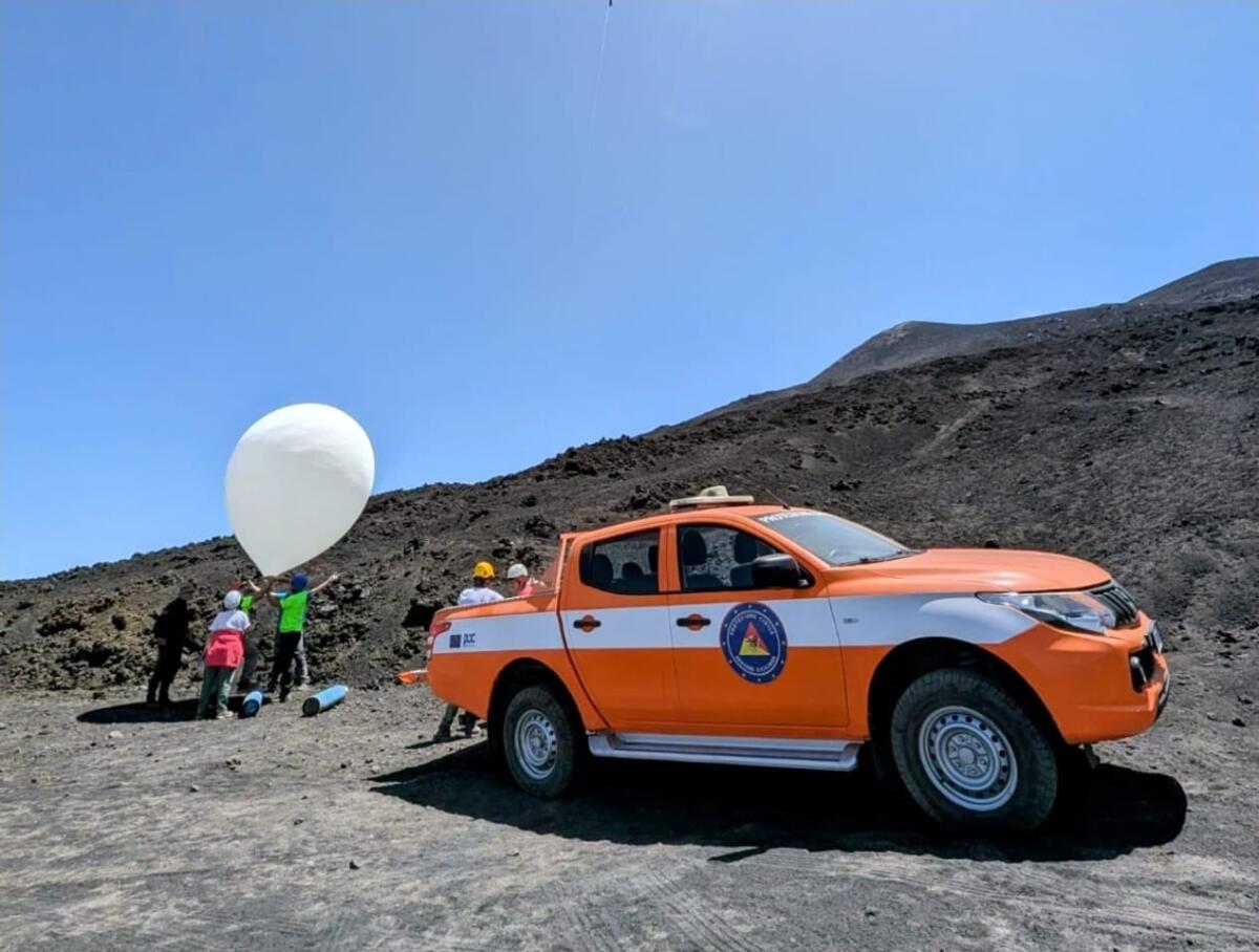 Campagna sull’Etna: palloni misurano gas e particolato nel plume di Bocca Nuova - 