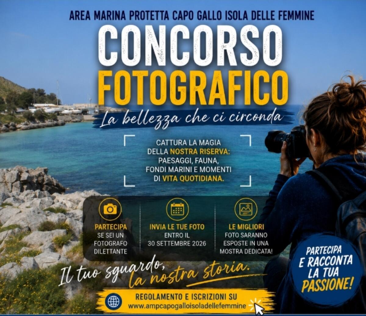 Scatti per il mare: il concorso fotografico dell'Area Marina Protetta Capo Gallo – Isola delle Femmine - 