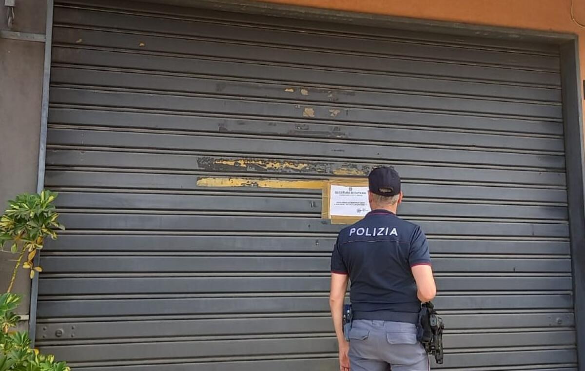 Bar di Biancavilla chiuso per 7 giorni: ritrovo abituale di pregiudicati, provvedimento del Questore - 