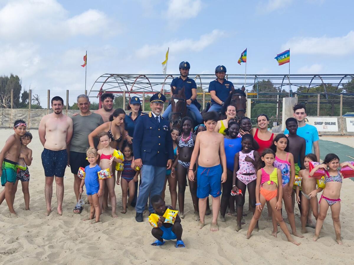 Catania: i bambini della Comunità di Sant’Egidio incontrano la Polizia alla Colonia Don Bosco - 
