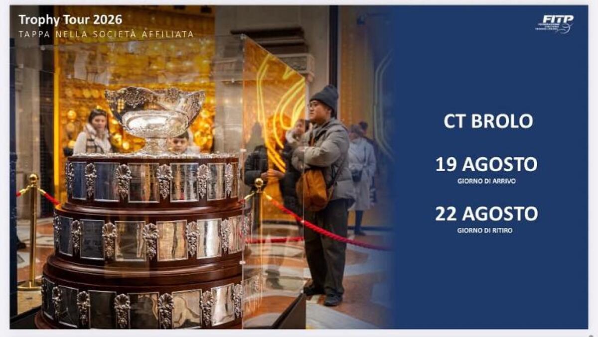 La Coppa Davis in Sicilia: l’Insalatiera esposta in sei circoli dal 20 al 31 agosto - 