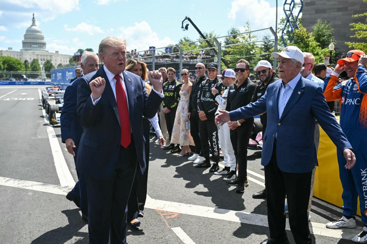 Trump e il consiglio ai piloti IndyCar: "Non dovete pensare alla sicurezza" - 