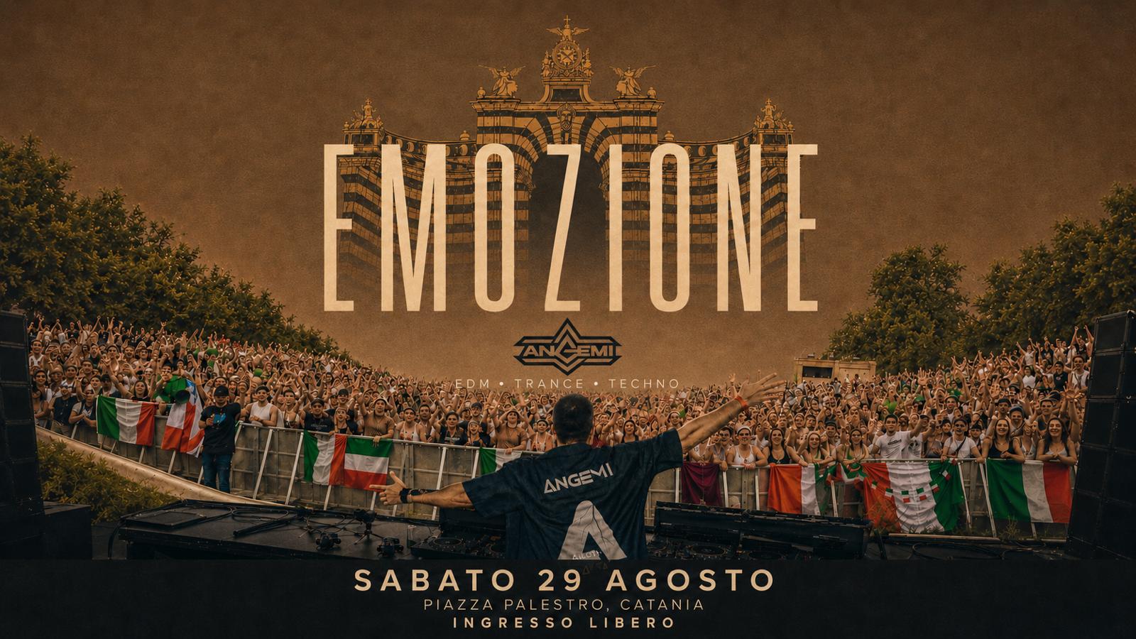 Summer Fest 2026: Angemi guida una serata techno al Fortino di Catania - 