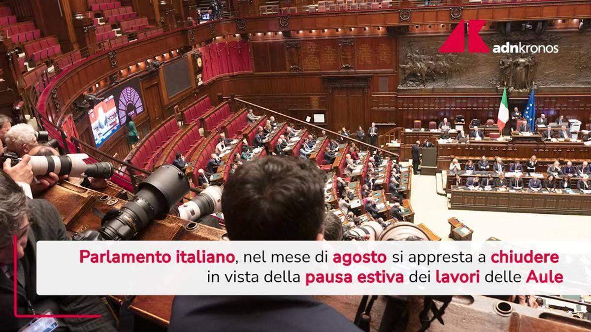 Chiusura estiva del Parlamento, le date - 