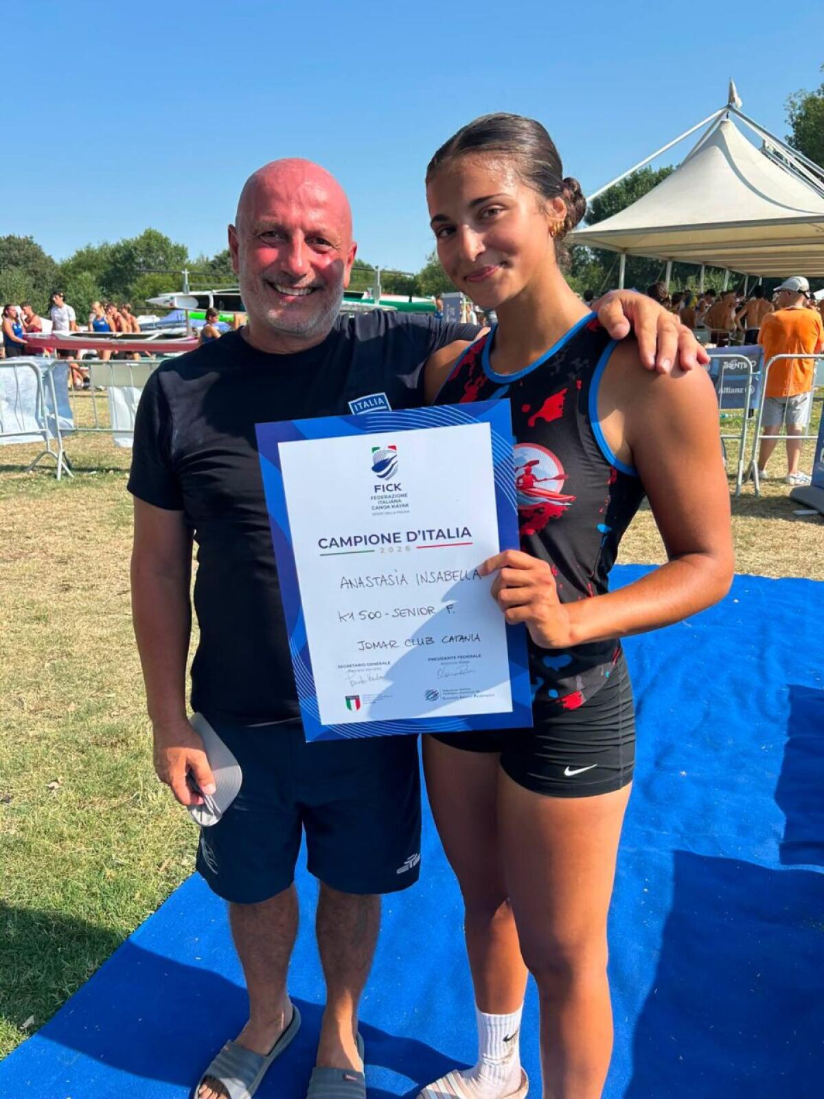 Canoa, Campionati Italiani: la tripletta di Anastasia Insabella che ha fatto la storia - 