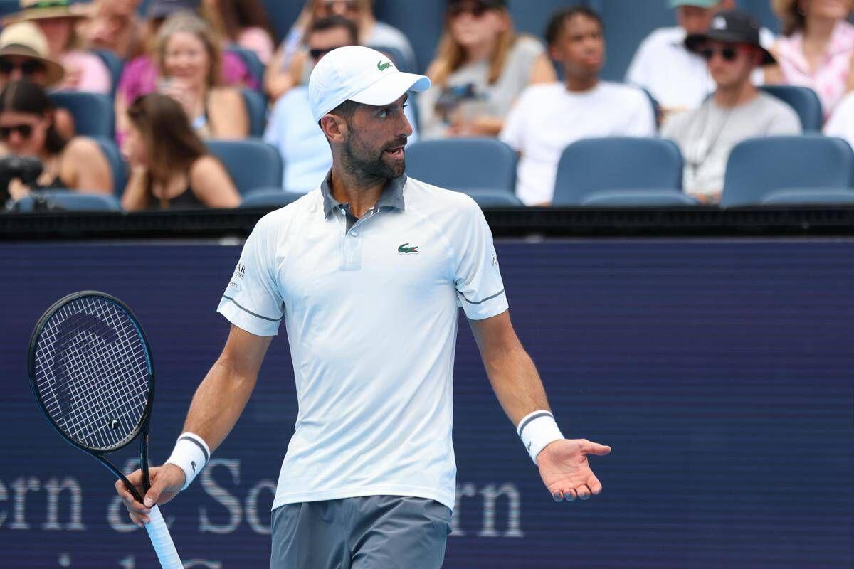 Djokovic delude a Cincinnati: eliminato all'esordio da Tirante - 