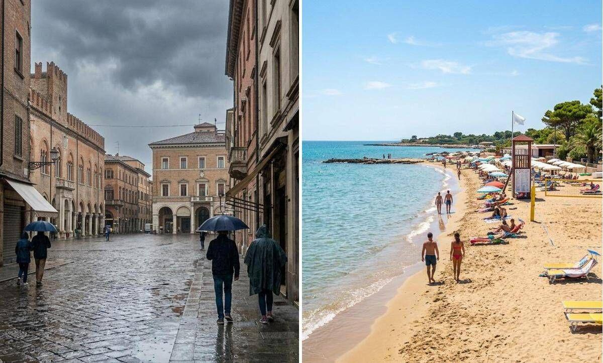 Meteo, arriva il maltempo: piogge al Nord ma al Sud torna il caldo fino a 40°C - 