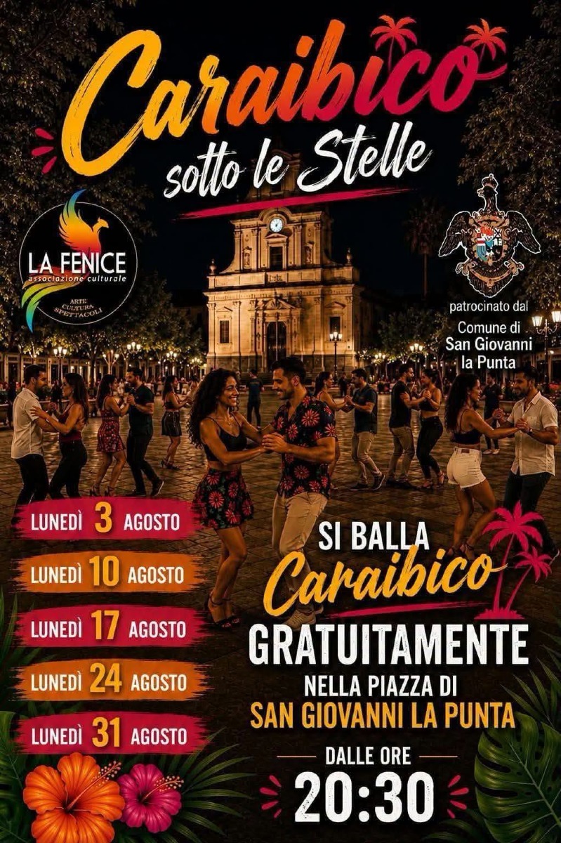 Locandina Caraibico sotto le stelle